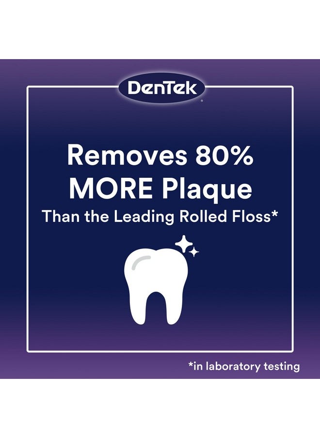 Dentek - DenTek Cross Flosser Plaque Control Floss Picks, X-Shaped Floss, 75 count - Image 1