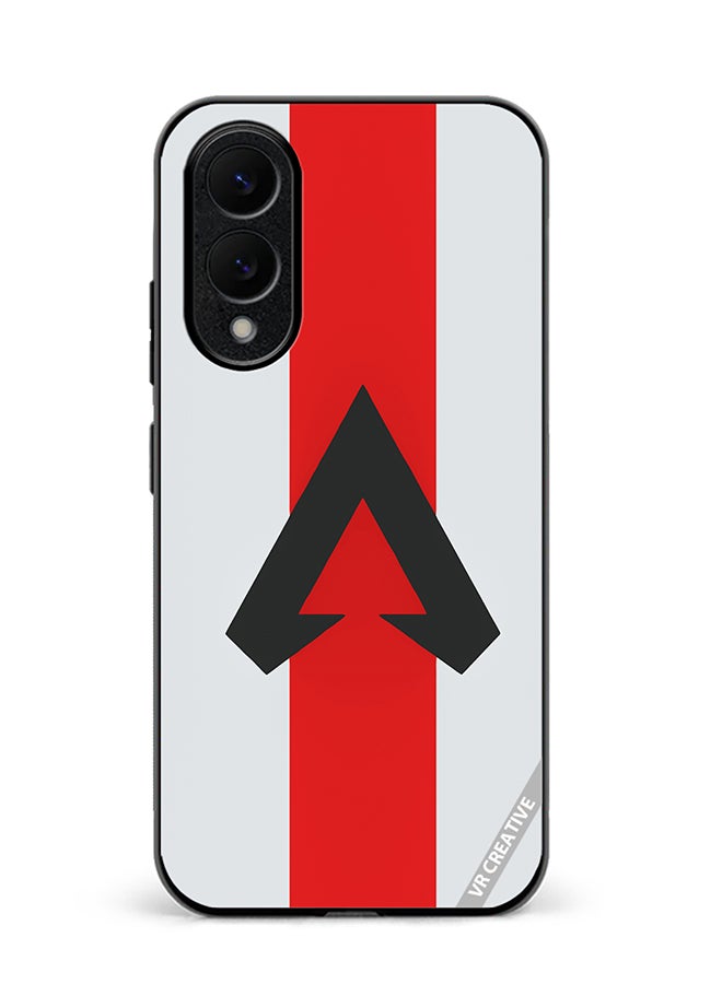 VR CREATIVE Protective Case Cover For Samsung Galaxy S25 Edge Apex Legends Logo Design Multicolour