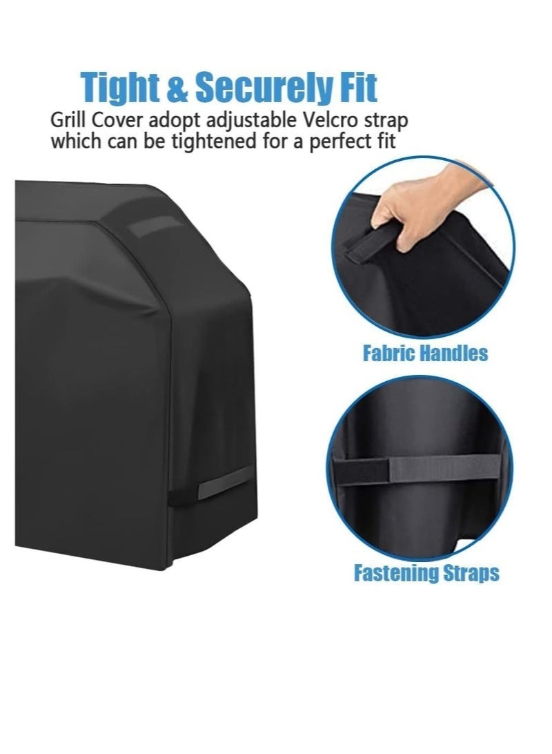 Forest Home Grill Cover, Waterproof BBQ Grill Cover, 58 inch Rip-Proof and Anti-UV Barbecue Gas Grill Cover Compatible - Image 2