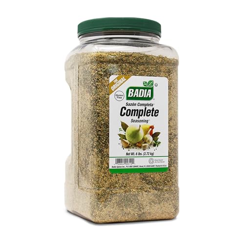 Badia Complete Seasoning 96 oz  AllPurpose Spice Blend of Garlic Onion Salt Pepper Herbs  Spices  Savory Signature Blend - Image 1