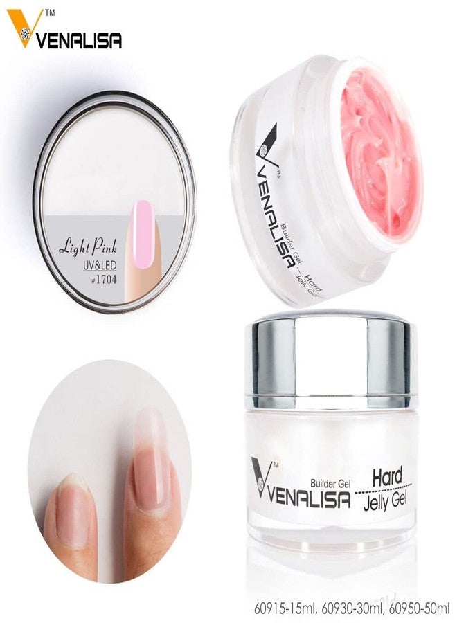 VENALISA Smoke Pink Color Builder Gel for Nails Extension-30ml Hard Jelly Gel Strengthen Nail Extension French Nail DIY design (A13) - Image 4