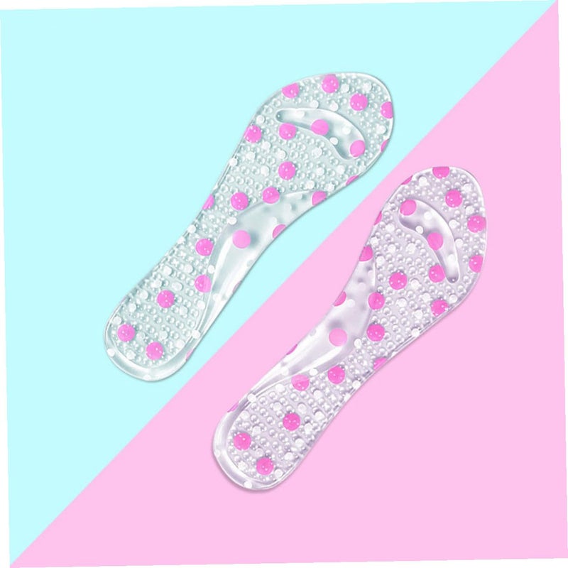 Anti Slip Heel Pads And 3 4 Insoles For Women Sandals Shock Absorbing Cushions - Image 5