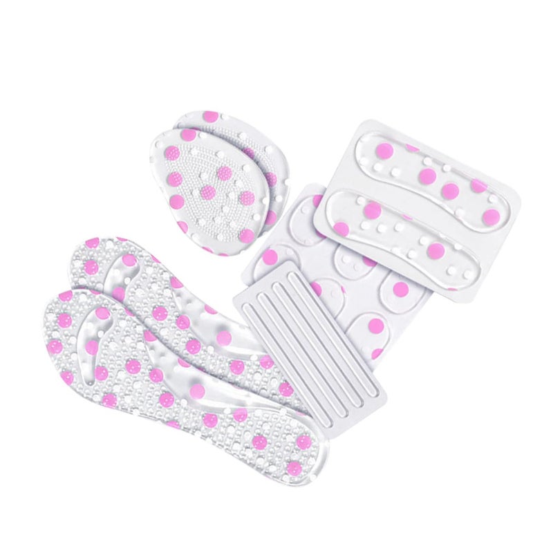 Anti Slip Heel Pads And 3 4 Insoles For Women Sandals Shock Absorbing Cushions - Image 2