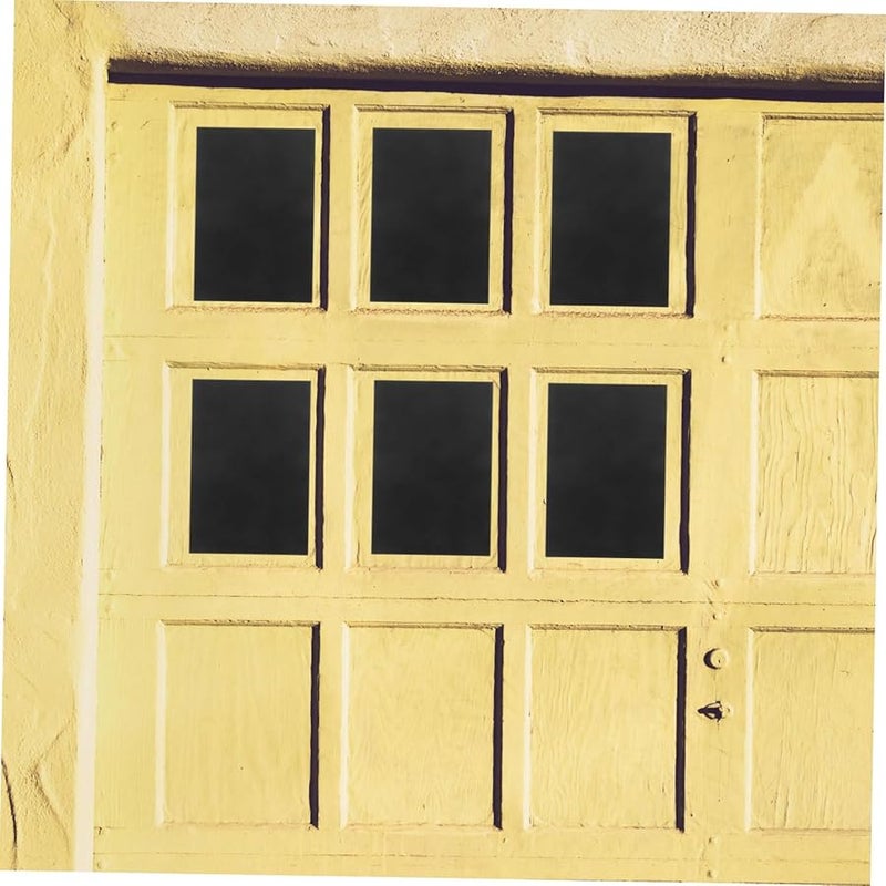 LIFKOME 16pcs Black Magnetic Garage Door Window Decorative Accents Easy to Install Fade Resistant - Image 5