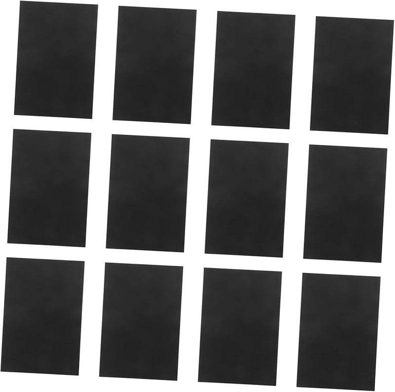 LIFKOME 16pcs Black Magnetic Garage Door Window Decorative Accents Easy to Install Fade Resistant - Image 1