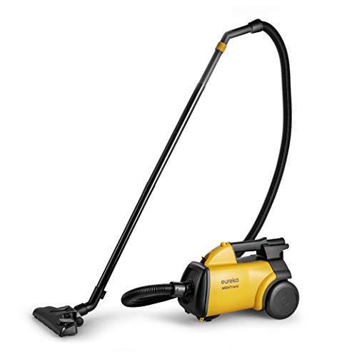 Eureka 3670M Canister Cleaner, Lightweight Powerful Vacuum for Carpets and Hard floors, w/ 5bags,Yellow - Image 1