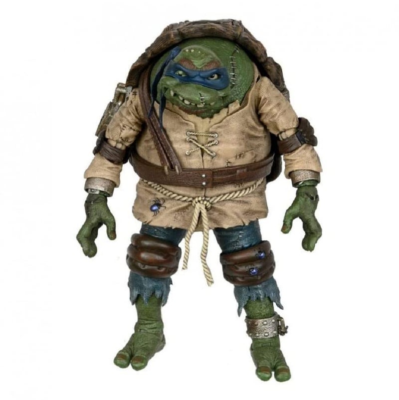 NECA Universal Monsters TMNT 7" Scale Action Figure - Ultimate Leonardo Hunchback - Image 4
