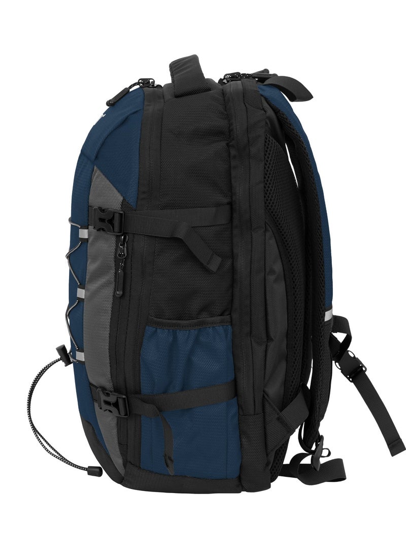 Parajohn Casual School Backpack With Front Bungee Cord And Side Pockets - Image 4