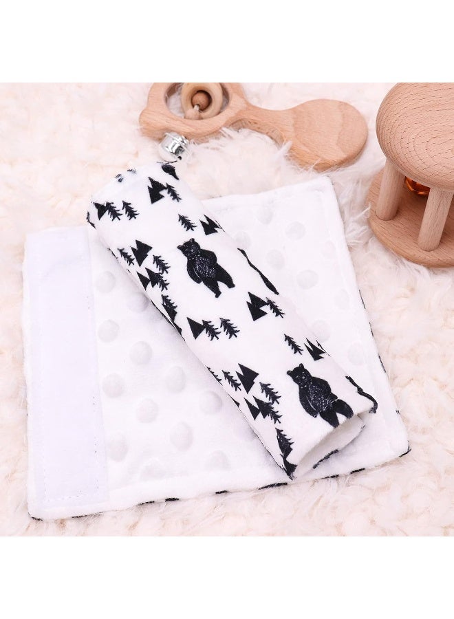 TANOFAR Baby Car Seat Belt Covers, Bear Car Seat Strap Covers for Boys, Fleece Stroller Strap Cover for Kids, Soft Car Seat Neck Cover, Newborn Car Seat Straps Shoulder Protectors, 2 Pack - Image 4