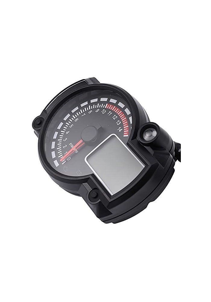 DEMULAX Digital LCD Speedometer Tachometer Odometer for Motorcycles - Image 5