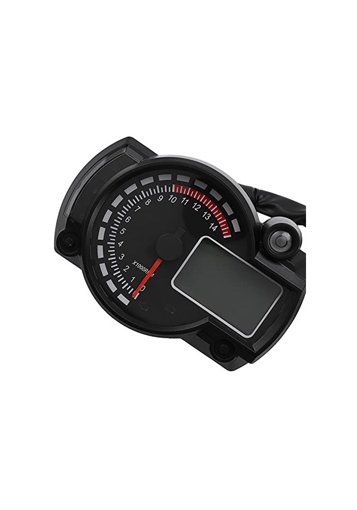 DEMULAX Digital LCD Speedometer Tachometer Odometer for Motorcycles - Image 4