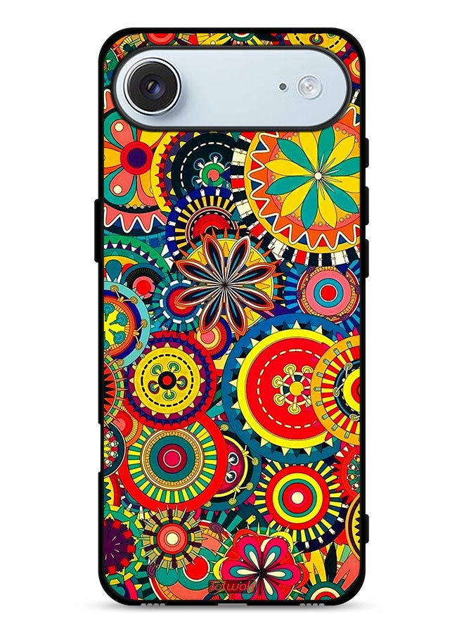 Tolwak Apple iPhone Air Protective Case Cover Colorful Mandala Pattern - Image 1