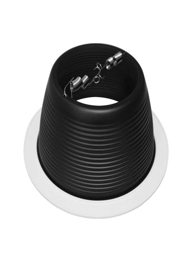 Nicor 17504 Recessed, Black, White Trim, 6 Inches - Image 2