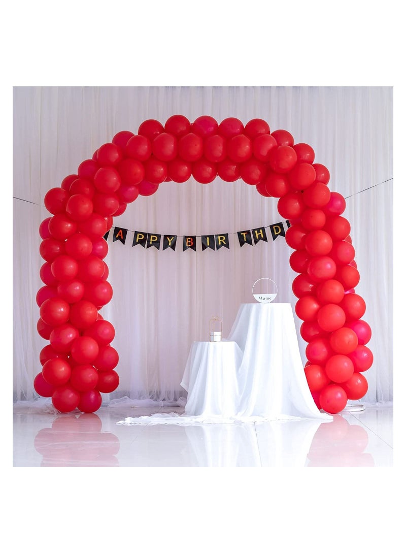 12 Inch  Latex Balloons Pack of 100pcs 3.2gram  For Birthday Party Wedding Anniversary Decorations Color Red  - Image 5