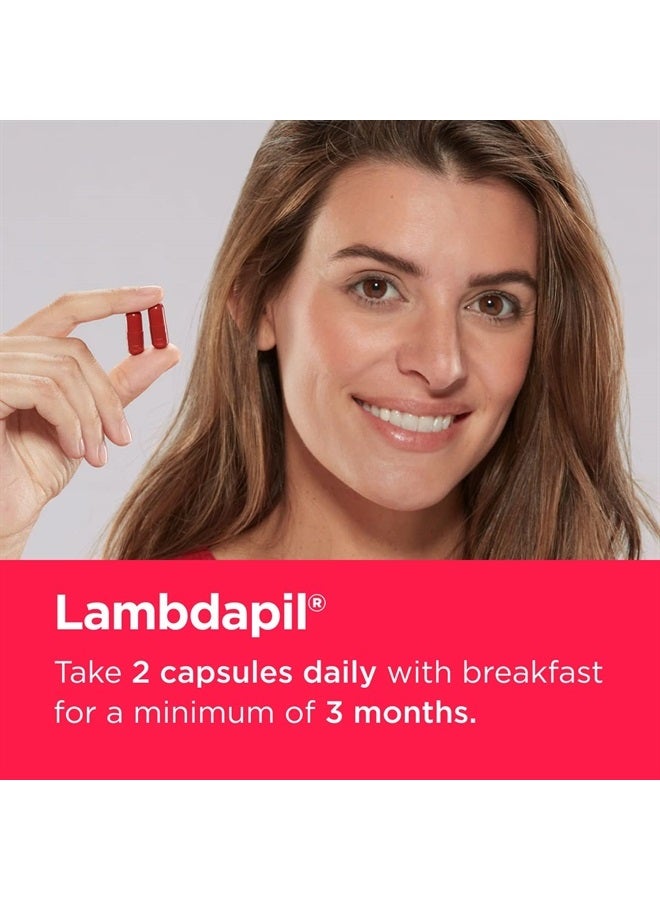 ISDIN لامبادابيل كثافة الشعر، مكمل غذائي لشعر أقوى وأكثف وأكثر صحة، 60 كبسولة - Image 5