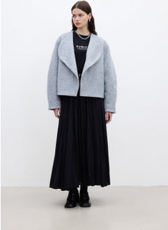 Jacqueline Short Cashmere Coat Grey - pzsku/Z90149CED7920BEFF7984Z/45/_/1738844472/ff0db93a-f03d-4cc6-8b2a-3431d4e0082a