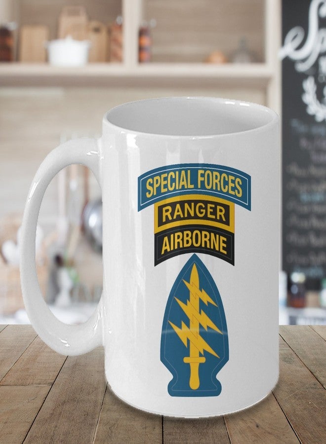 Custom Special Forces Coffee Mug - Ranger SF Tab - Image 3