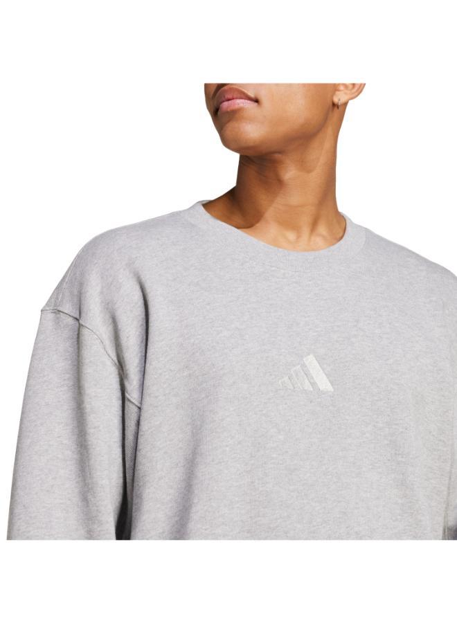 Adidas ALL SZN French Terry Crew Sweatshirt - Image 3
