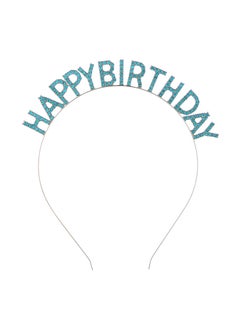 1 x 5 pcs Womens Birthday Party Headband Happy Birthday Lake blue
