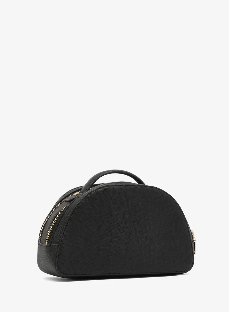 Guess  Logo Double Zip Cosmetic Bag for Women | Best Price UAE