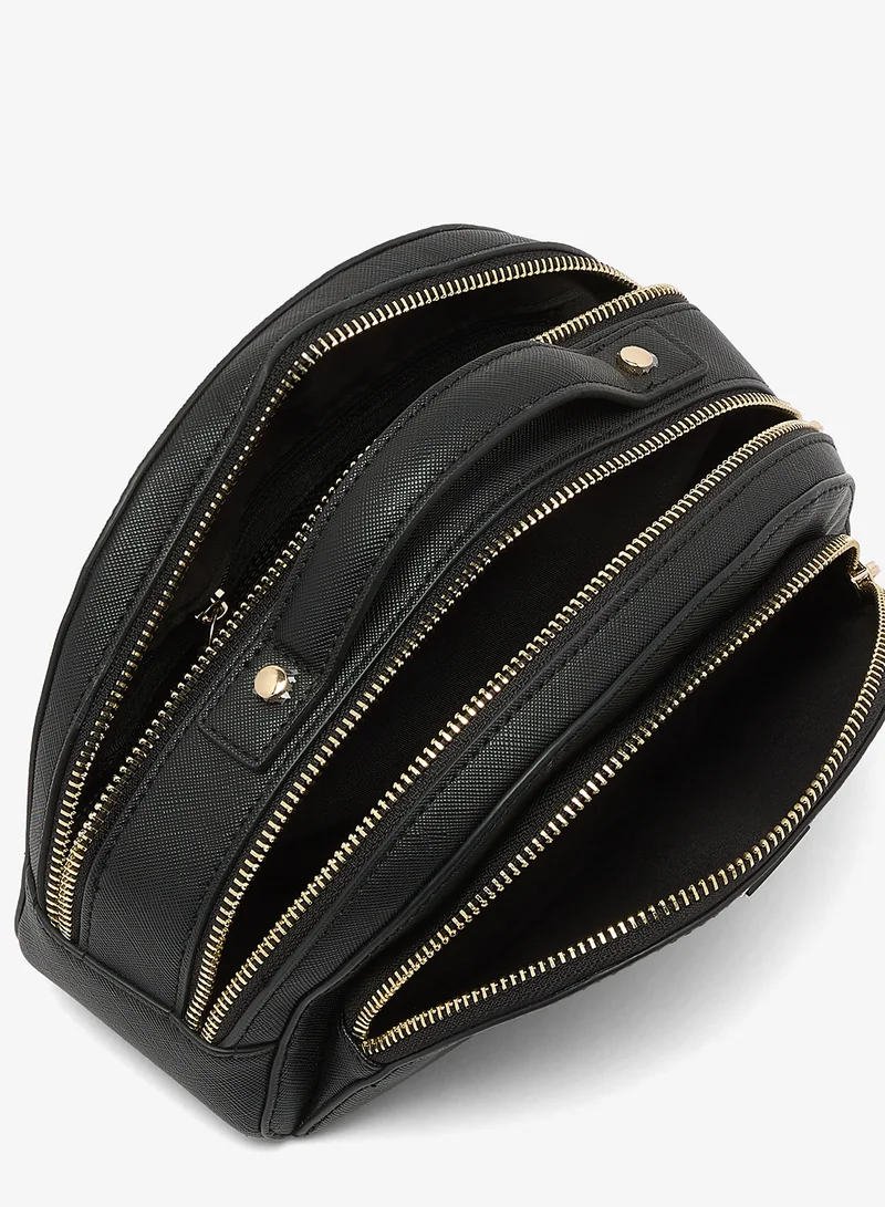 Guess  Logo Double Zip Cosmetic Bag for Women | Best Price UAE