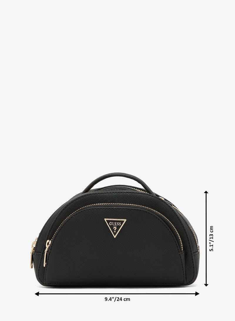 GUESS Logo Double Zip Cosmetic Bag - Image 5