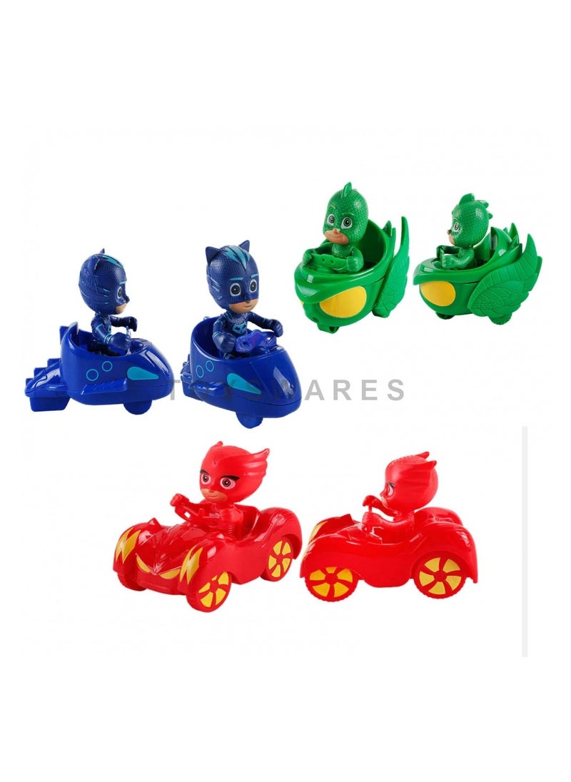 10 PCS / Set Kid's PJ Mask Hero Action Figure Toys