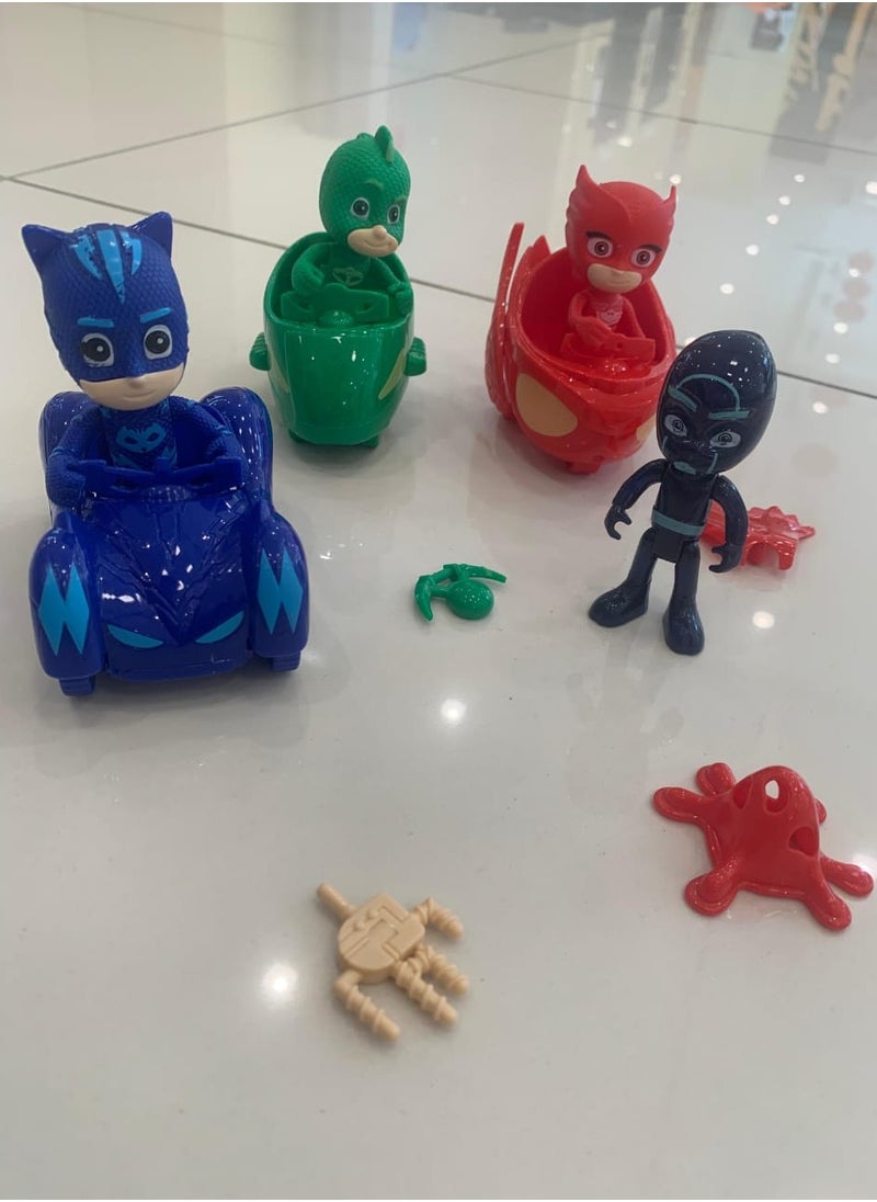 10 PCS / Set Kid's PJ Mask Hero Action Figure Toys