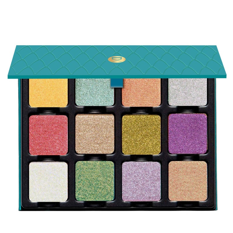 Viseart Paris Petites Shimmers Pro Luxe Eyeshadow Makeup Palette (Coy)