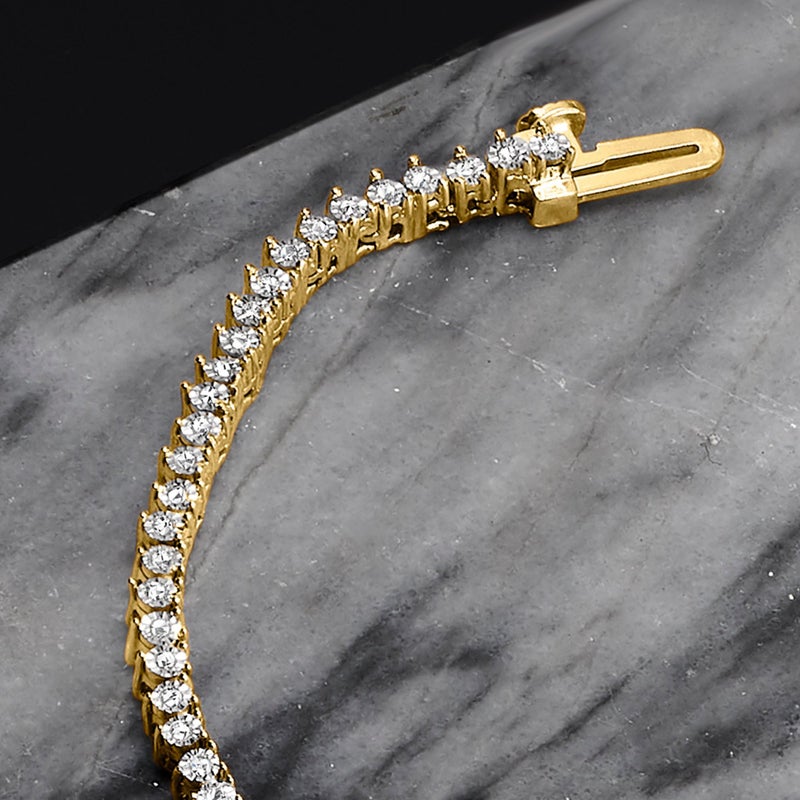 Ross-Simons 3.00 ct. t.w. Diamond Tennis Necklace - Image 4