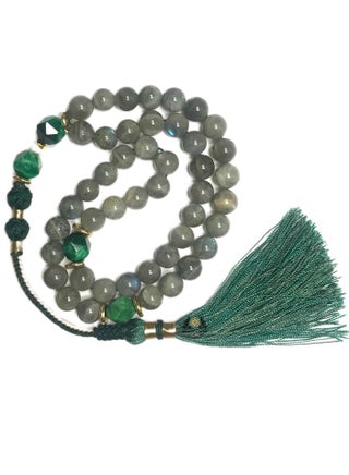 Prayer Beads 66 Exclusive Design Labradorite Unique Green Tiger Eye Shield Of Positivity Success Wealth - pzsku/Z901551B605BD043DE79FZ/45/_/1645106198/f315e635-7090-4655-98d2-c98ac1411566