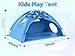 AFUNX Kids Play Tent70x45x43 Inch Space Theme Indoor Tent with Tunnel Port for ChildrenPlayhouse for Imaginative PlaySleepovers Fun Great Gift for ToddlersBoys Girls - Image 4