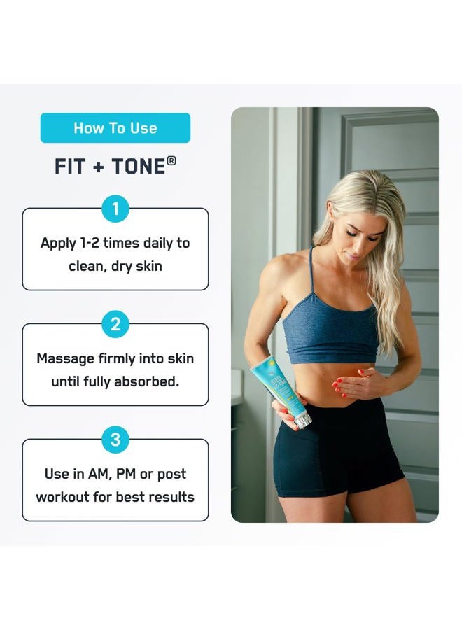 SteelFit Firming Body Lotion - Contouring & Skin Tightening Cream for Body - Firm & Tone Cellulite Remover for Legs Belly & Saggy Skin - Nourishing & Soothing with Shea & Cocoa Butter - Iced Cranberry - Image 4