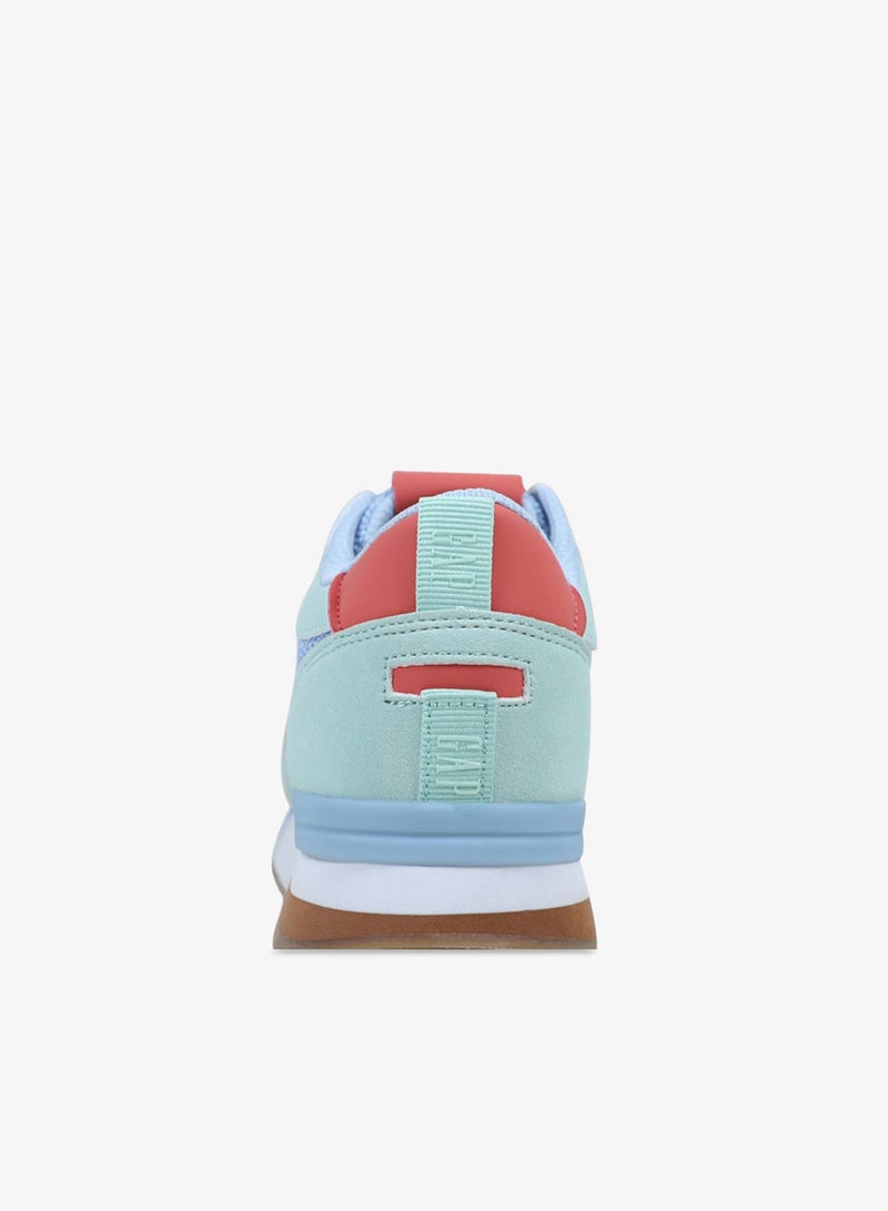 GAP Girls' Panelled Sneakers with Lace-Up Closure - NEW YORK II - Image 4