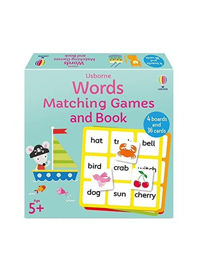 Words Matching Games And Book By Kate Nolan Paperback 