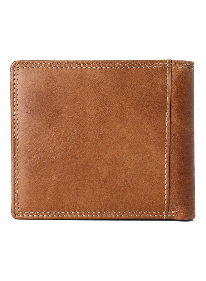 NIBEMINENT First Leather Leisure Wallet Card Bag Brown  - Image 2