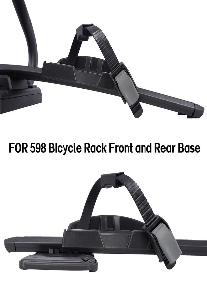 SYDSZ Roof Rack Bike Wheel Adapter Straps with Cushion with Wheel Strap for Secure Cycling Transport Compatible with Forklift Highspeed ProRide/Thule 598 52958 52959 52670 - Image 4