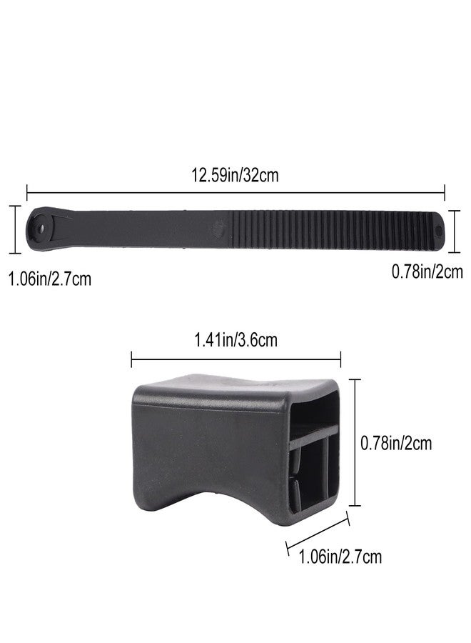 SYDSZ Roof Rack Bike Wheel Adapter Straps with Cushion with Wheel Strap for Secure Cycling Transport Compatible with Forklift Highspeed ProRide/Thule 598 52958 52959 52670 - Image 3