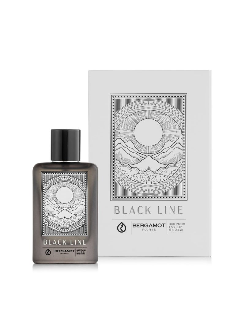 Bergamot Black Line Bergamot EDP for Men 80ml - Image 3