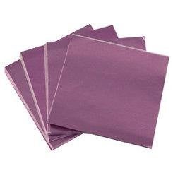 4 X 4 Lavender Candy Foil Wrappers