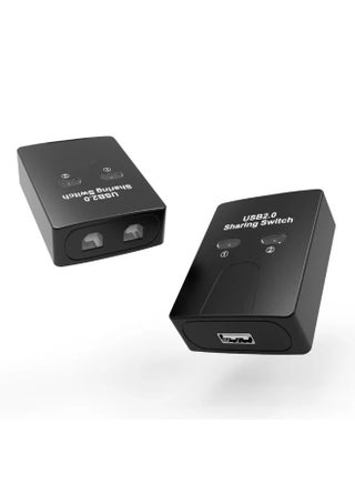 USB Printer Sharing Switch 1-to-2 – 2 Computers Share 1 Printer, One-Button Switching, Plug & Play Driver-Free for PC & Laptop - view 5