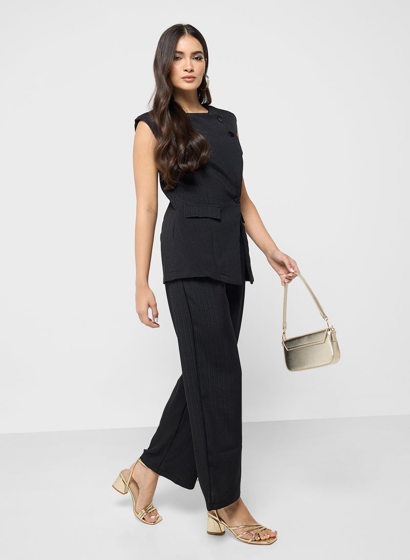 ELLA Sleeveless Vest & Pant Set - Image 5