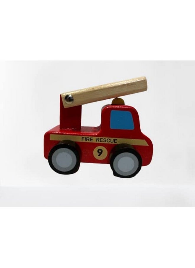 Smartcraft - Smartcraft Wooden Mini Assorted Vehicles Pretend Play Fun for Preschool Boys and Girls - Image 1