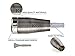 KGUBrass TRUMPET MOUTHPIECE BOOSTER KGUBrass CUSTOM MADE CLASSIC TRUMPET BOOSTER KGU Brushed Silver Plated Color - Image 2