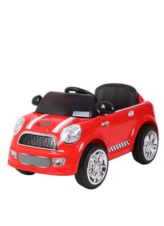 Megastar Mini Cooper Car Red  - Image 1