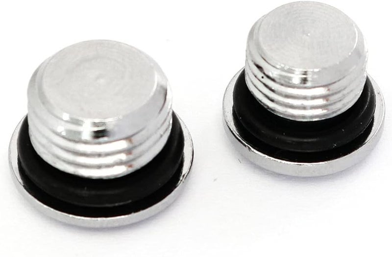 heyous First Stage 7/16" Stainless Steel Scuba Diving Regulator High Pressure Port Plug and 3/8" Stainless Steel Scuba Diving Regulator Low Pressure Port Plug Kit with Leak-Proof O-Ring - Image 5