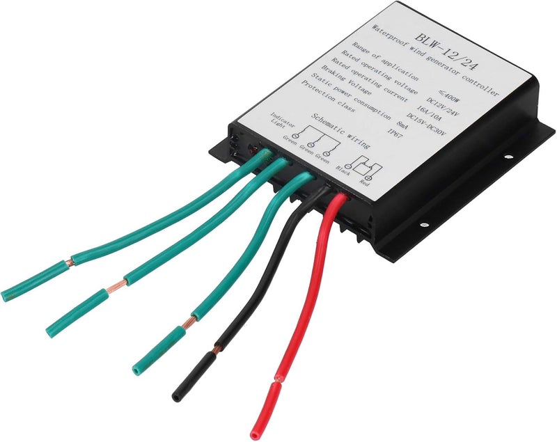 منظم شحن بطارية مقاوم للماء لمحركات توربينات الرياح، مصنوع من سبيكة الألومنيوم، معتمد IP67 - Image 3