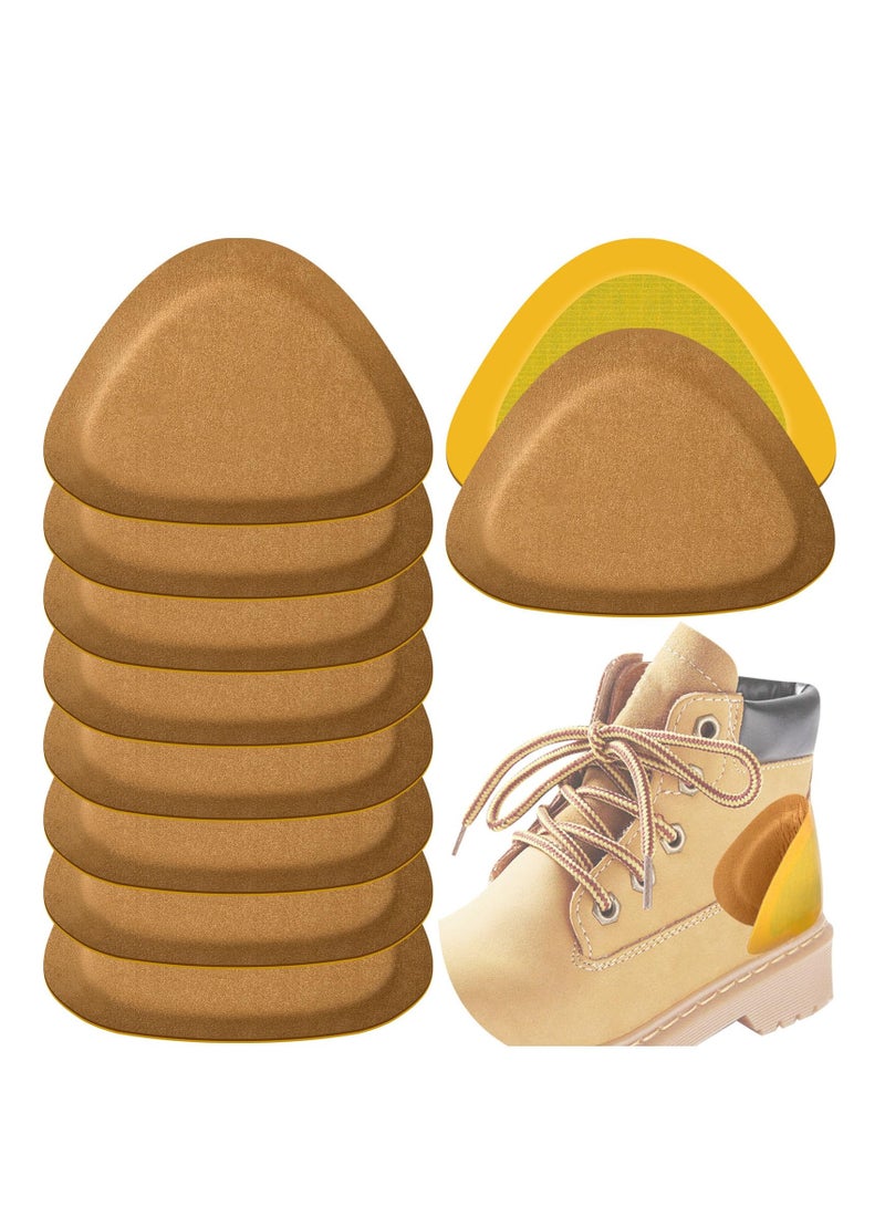 Excefore Heel Cushion Pads, 4 Pair Leather Boots Heel Grips Liner Cushions, Inserts for Women/Men Loose Shoes, Heel Protectors, Heel Pads Improved Comfort and Fit for Sneaker, Leather Shoes, High Heels  - Image 1