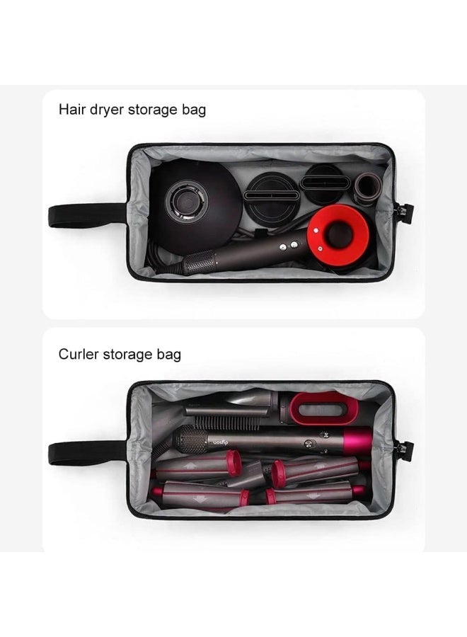 حقيبة محمولة ، حقيبة سفر ، مجفف الشعر بالموجات فوق الصوتية مجفف الشعر الملحقات ، مقاومة للماء والغبار ، مناسبة للسفر ، رحلة عمل ، عطلة - Image 3