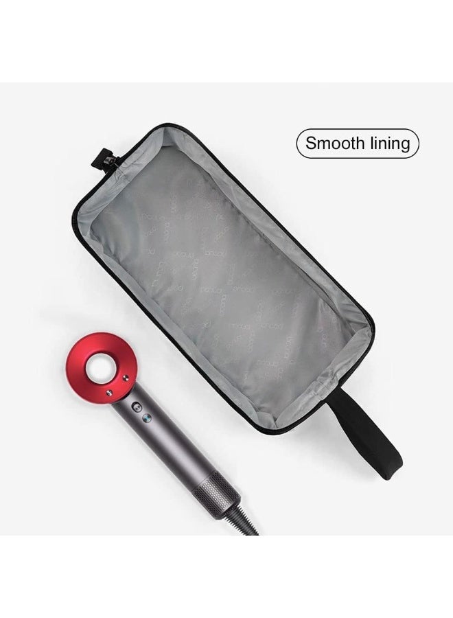 حقيبة محمولة ، حقيبة سفر ، مجفف الشعر بالموجات فوق الصوتية مجفف الشعر الملحقات ، مقاومة للماء والغبار ، مناسبة للسفر ، رحلة عمل ، عطلة - Image 4